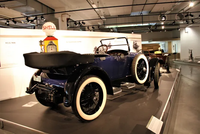 Het Noors Museum voor Voertuiggeschiedenis in Lillehammer
