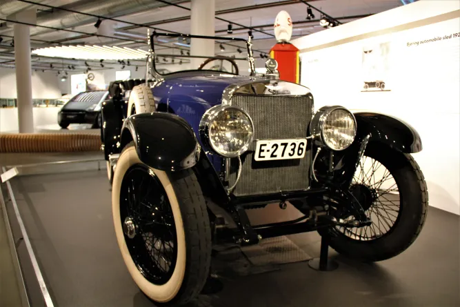Het Noors Museum voor Voertuiggeschiedenis in Lillehammer