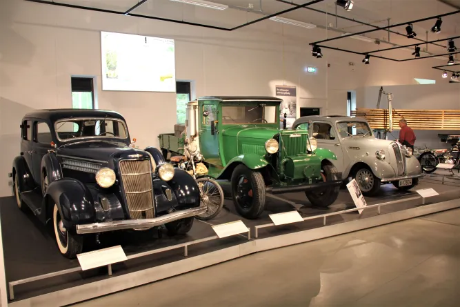 Het Noors Museum voor Voertuiggeschiedenis in Lillehammer
