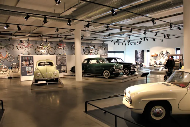 Het Noors Museum voor Voertuiggeschiedenis in Lillehammer