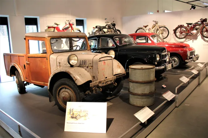 Het Noors Museum voor Voertuiggeschiedenis in Lillehammer