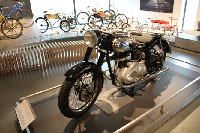 Het Noors Museum voor Voertuiggeschiedenis in Lillehammer