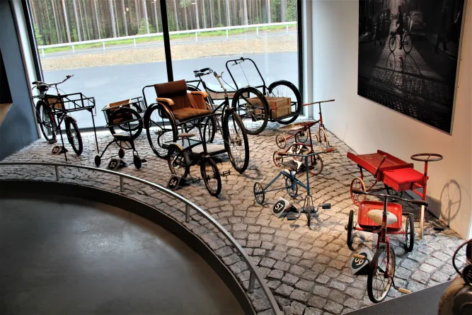 Het Noors Museum voor Voertuiggeschiedenis in Lillehammer