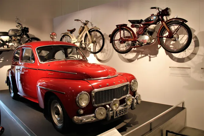 Het Noors Museum voor Voertuiggeschiedenis in Lillehammer