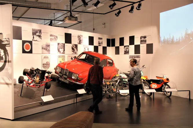 Het Noors Museum voor Voertuiggeschiedenis in Lillehammer