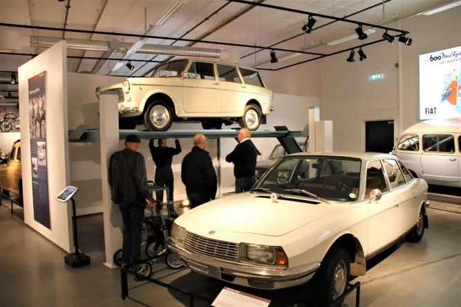 Het Noors Museum voor Voertuiggeschiedenis in Lillehammer