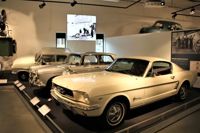 Het Noors Museum voor Voertuiggeschiedenis in Lillehammer