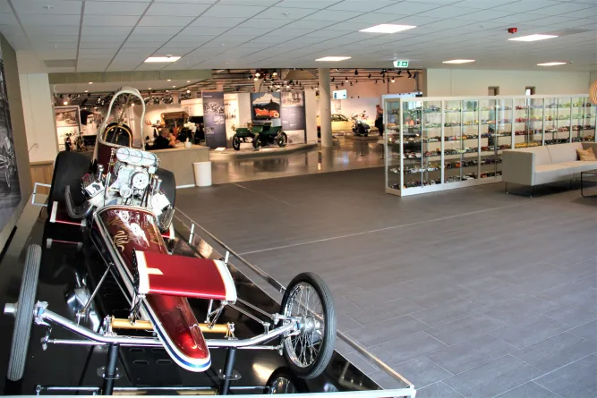 Het Noors Museum voor Voertuiggeschiedenis in Lillehammer