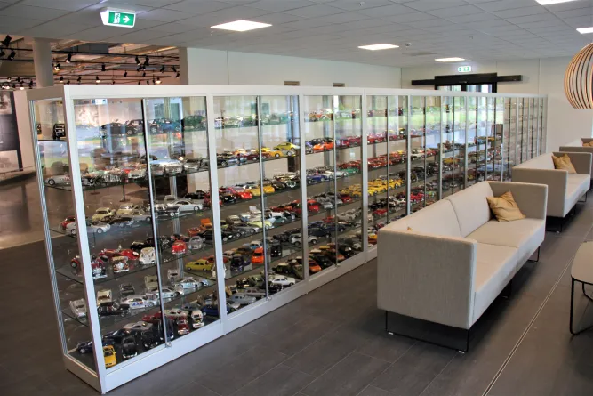Het Noors Museum voor Voertuiggeschiedenis in Lillehammer