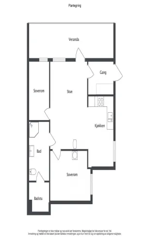 Appartementen Solsiden 6 - 10 bedden