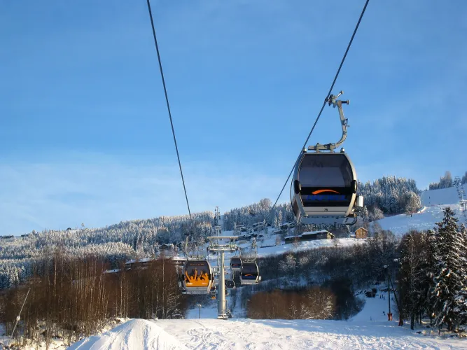 De gondel in Hafjell