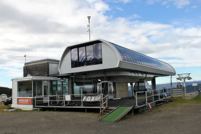 De gondel in Hafjell