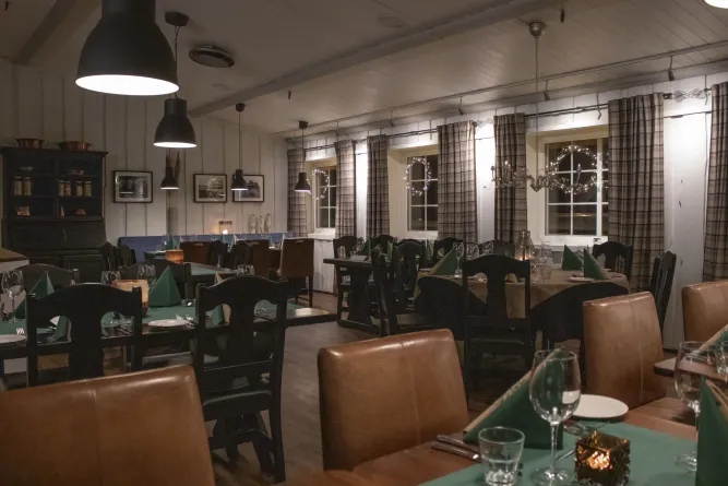 Het restaurant Hafjell Hotel