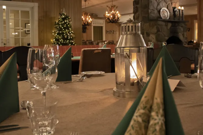 Het restaurant Hafjell Hotel