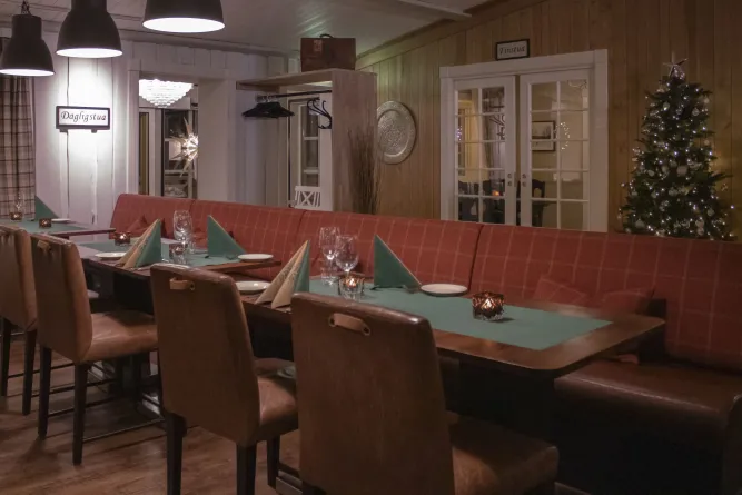 Het restaurant Hafjell Hotel