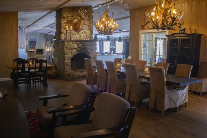 Het restaurant Hafjell Hotel