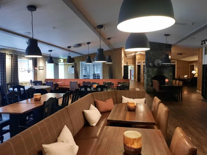 Het restaurant Hafjell Hotel