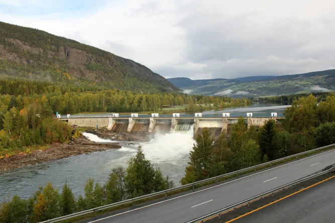 Hunderfossen Elektriciteitscentrale