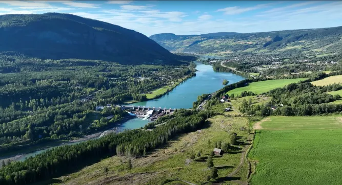 Hunderfossen Elektriciteitscentrale