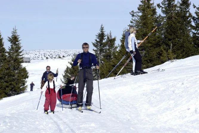 Skireis van Hafjell naar Lillehammer