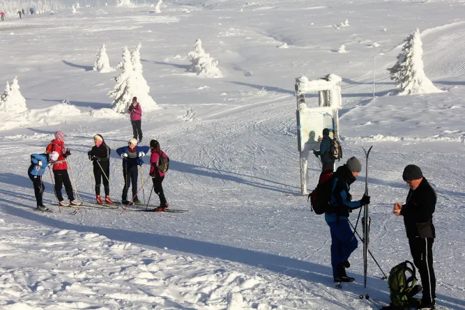 Skireis van Hafjell naar Lillehammer