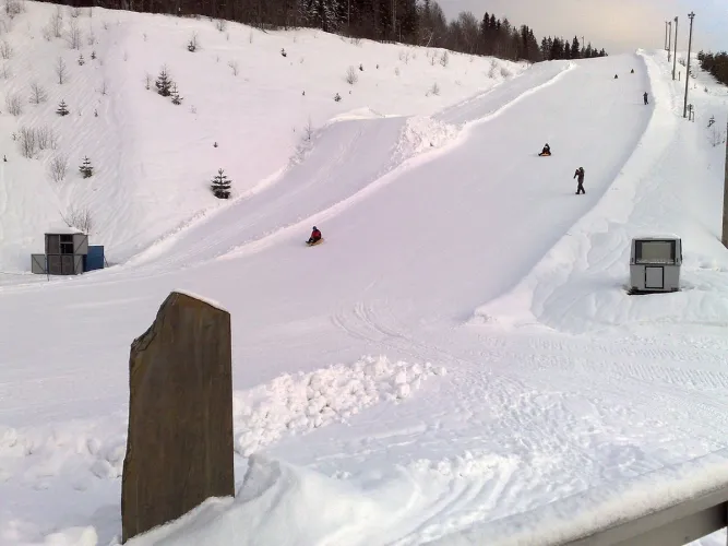 Rodelen in Lillehammer