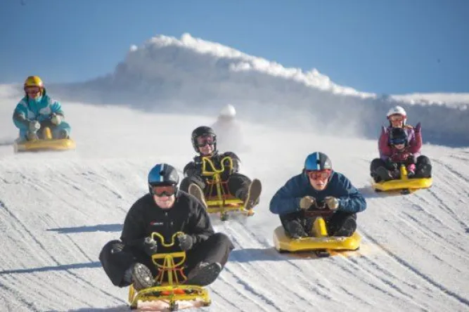 Rodelen in Lillehammer
