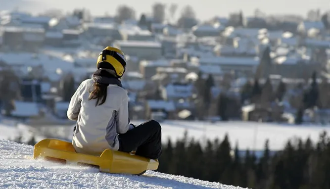 Rodelen in Lillehammer