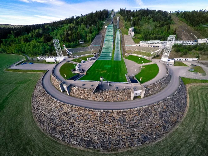 Lysgårdsbakkene skispringfaciliteit