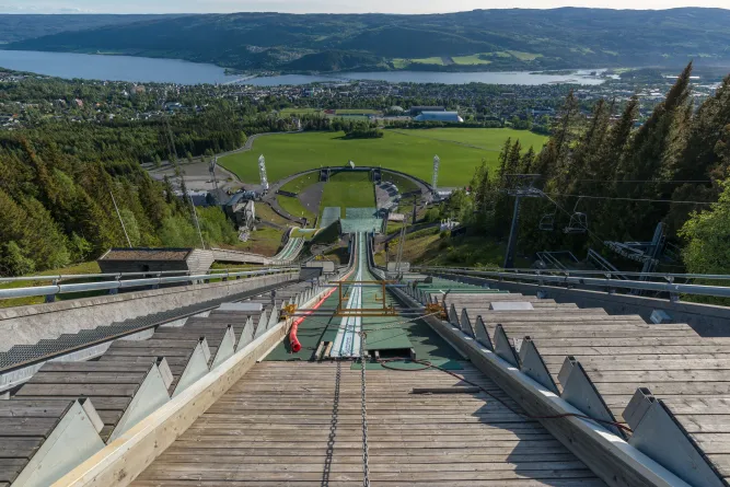 Lysgårdsbakkene skispringfaciliteit