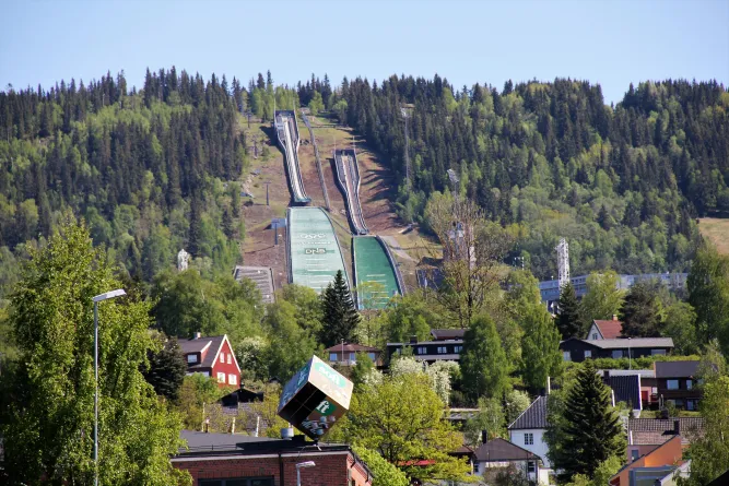 Lysgårdsbakkene skispringfaciliteit