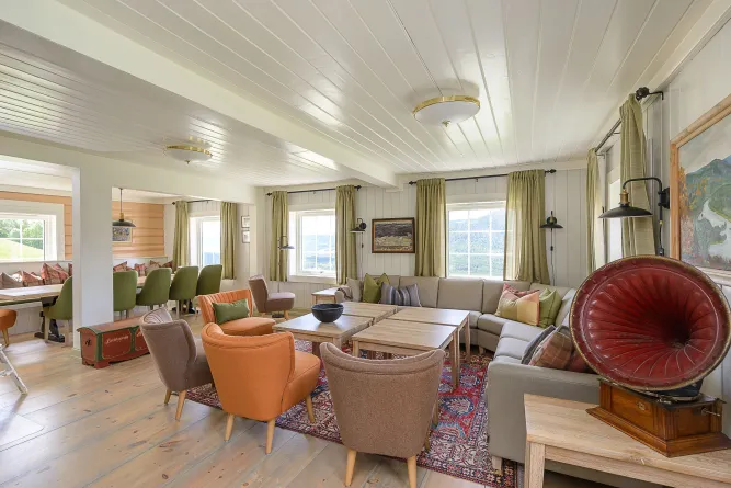 Living room Hafjell Farm main house