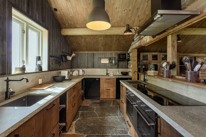 Kitchen Hafjell Gard Hovedhus