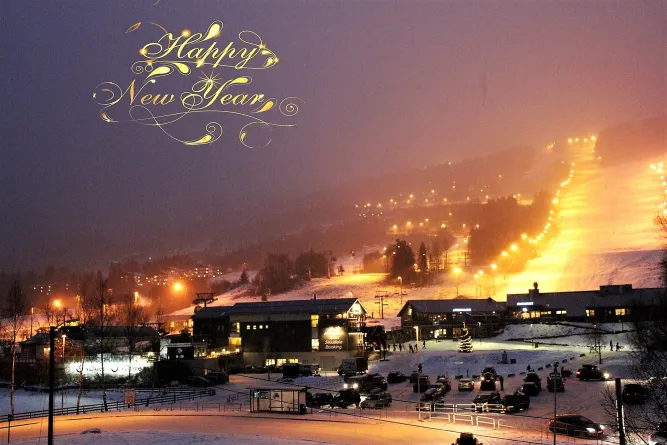 Nieuwjaar in Hafjell