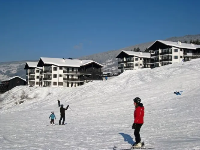 Vinterferie i familiebakken i Hafjell