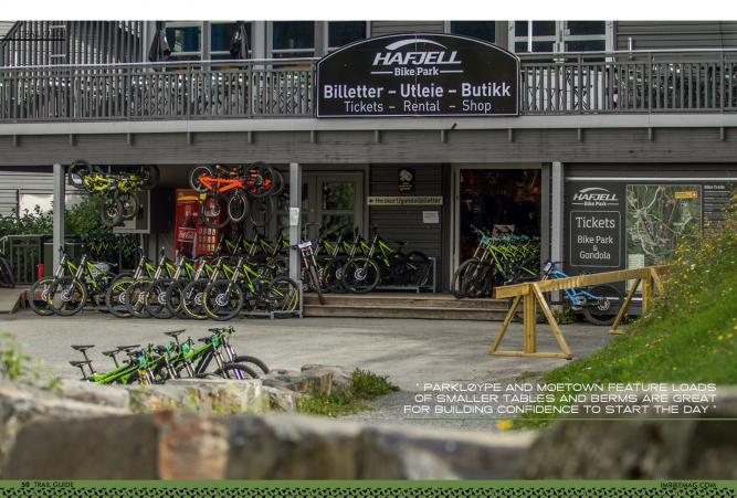 Bike rental at Hafjell Bike Shop