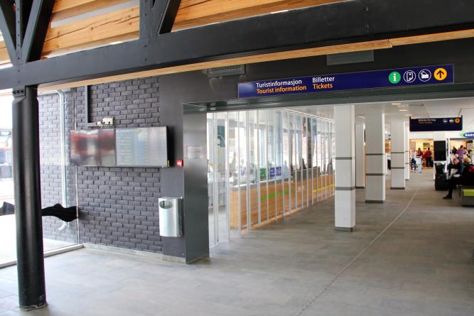 Information centre for visitors in Lillehammer region