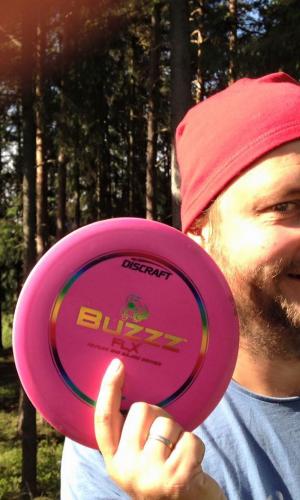 Frisbeegolf course