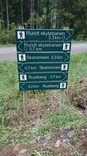 Hiking trails in the municipality