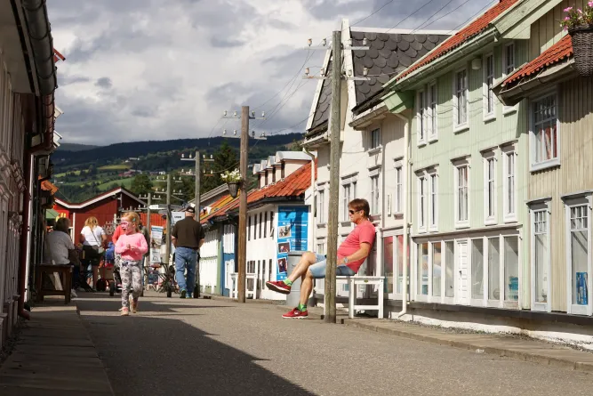 Stadswandeling in Lilleputthammer