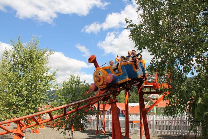 Roller coaster in Lilleputthammer