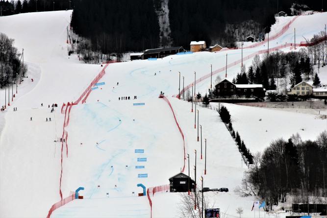 FIS races in Hafjell Alpine Centre, Norway