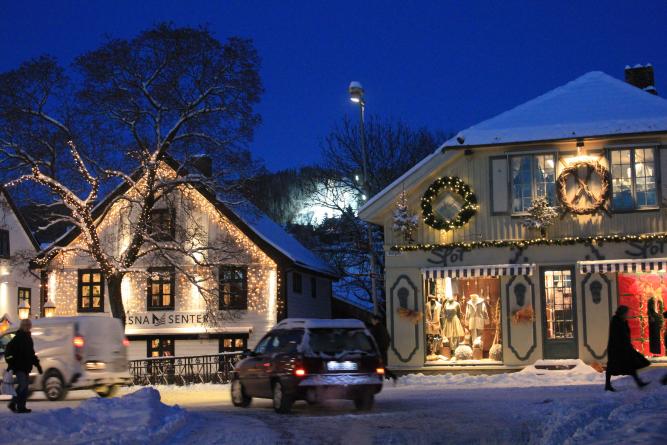 Christmas market in Lillehammer