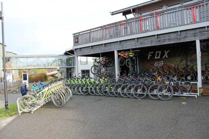Bike rental at Hafjell Bike Shop
