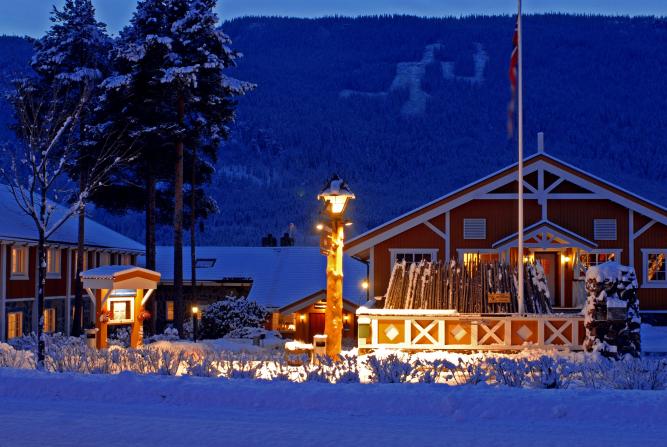Christmas Eve at Hafjell Hotel