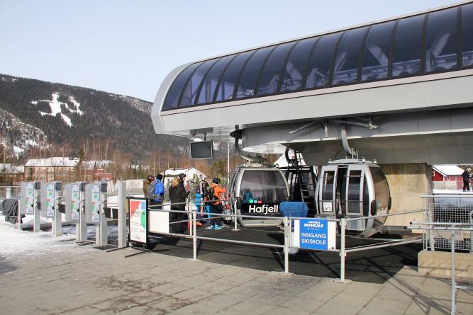 Bus from Lillehammer to Hafjell
