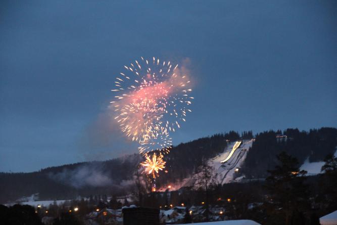 Lillehammer ski jumping arena