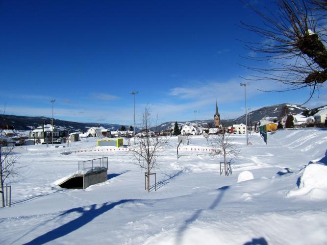 Sportsplassen på Lillehammer