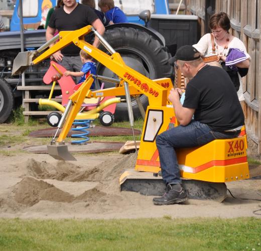 Excavator for children