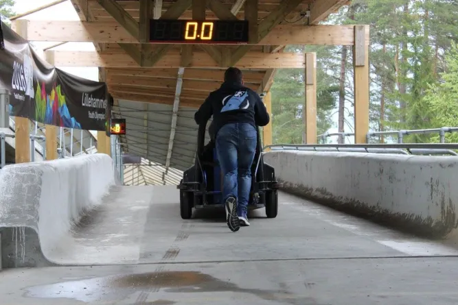 Lillehammer olympische bobslee- en rodelbaan 